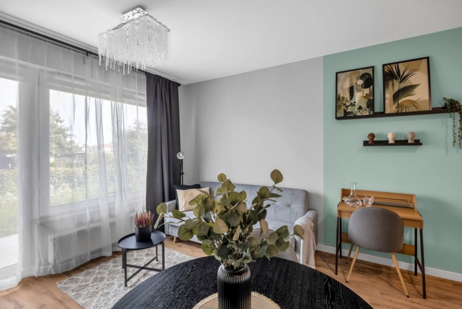 Warszawa, Wilanów Zawady, Syta, Wygodne 2 pokoje z ogródkiem