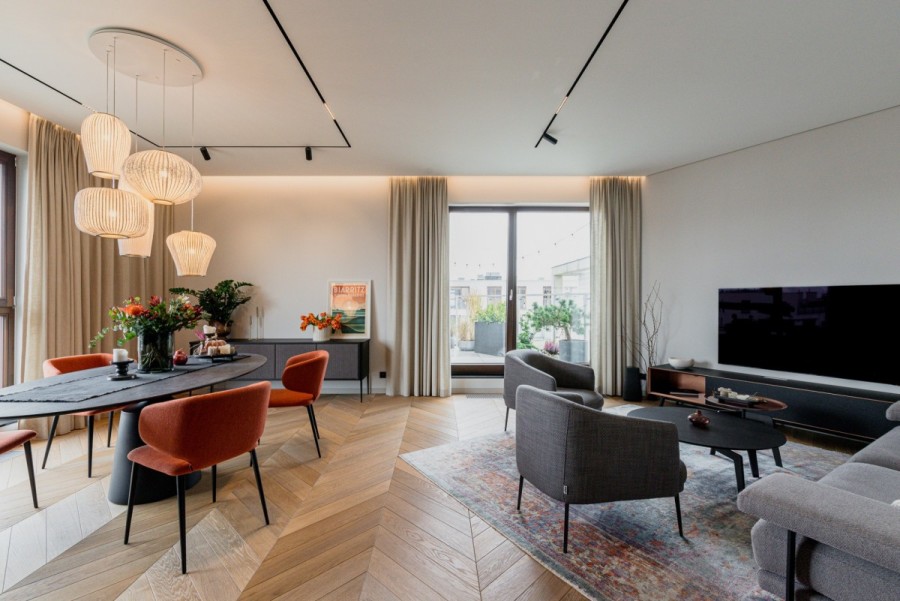 Warszawa, Wilanów, Oś Królewska, Luksusowy penthouse w Miasteczku Wilanów