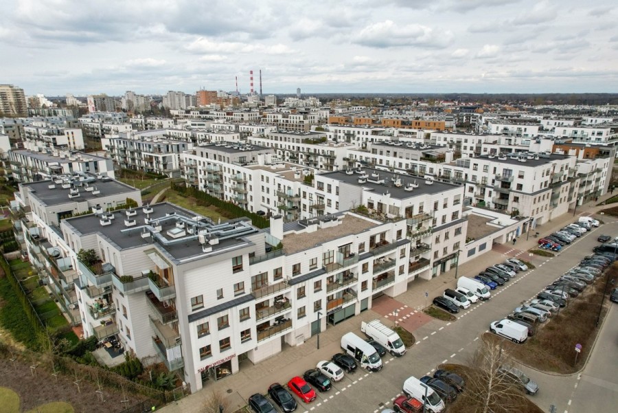 Warszawa, Wilanów, Aleja Rzeczypospolitej, Nowoczesne 2 pokoje z balkonem, parking w cenie