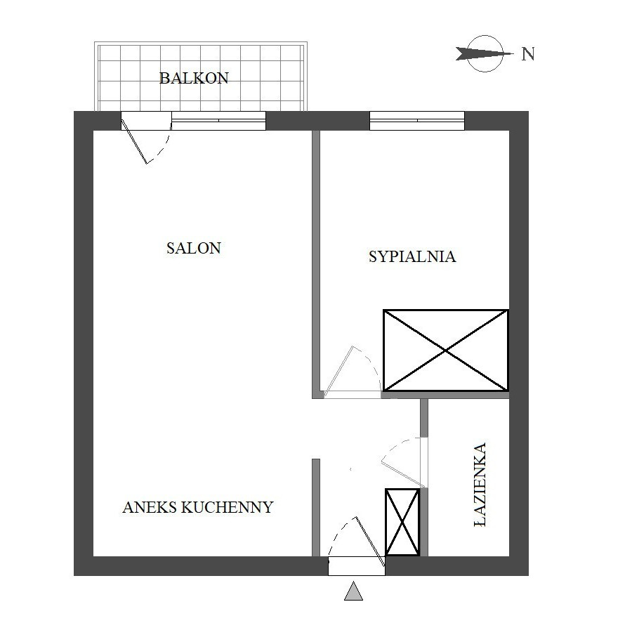 Warszawa, Wilanów, Aleja Rzeczypospolitej, Nowoczesne 2 pokoje z balkonem, parking w cenie