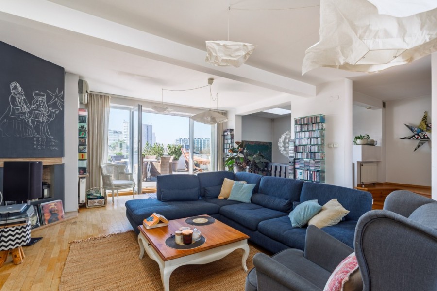 Warszawa, Wilanów Niski, Dwupoziomowy apartament | Z prywatną windą
