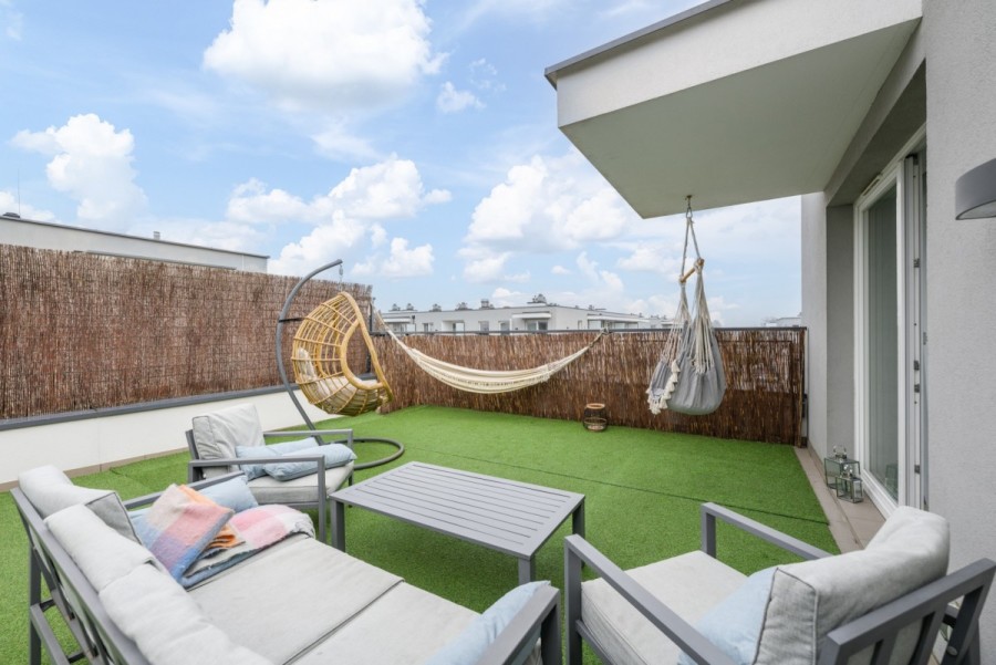Warszawa, Białołęka, Daniszewska, Nowoczesne 3-pokojowe z tarasem 43 m² i balkonem!