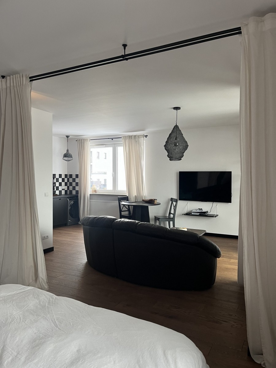 Warszawa, Białołęka, Luciana Pavarottiego, Nowoczesne mieszkanie 44 m² w Miasteczku Greenwood