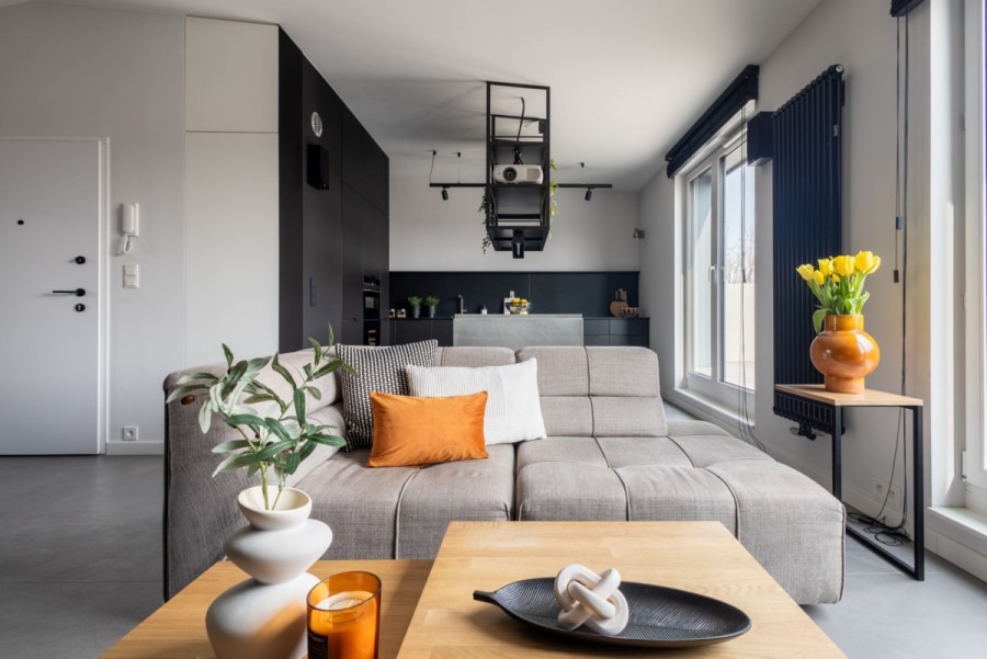 Warszawa, Bielany, NOWOCZESNY APARTAMENT W STYLU INDUSTRIALNYM