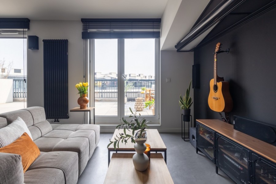 Warszawa, Bielany, Heroldów, NOWOCZESNY APARTAMENT W STYLU INDUSTRIALNYM