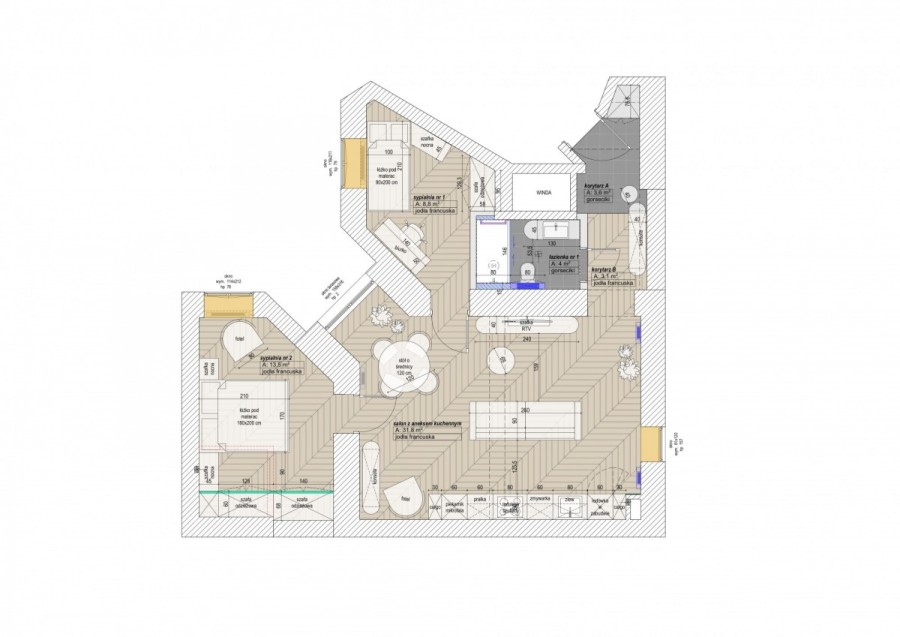 Warszawa, Śródmieście, Piękna, Apartament w odrestaurowanej kamienicy ul. Piękna