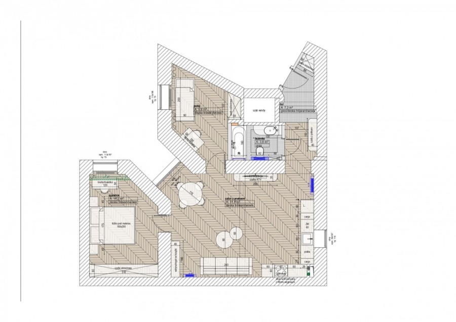 Warszawa, Śródmieście, Piękna, Apartament pod klucz w odrestaurowanej kamienicy