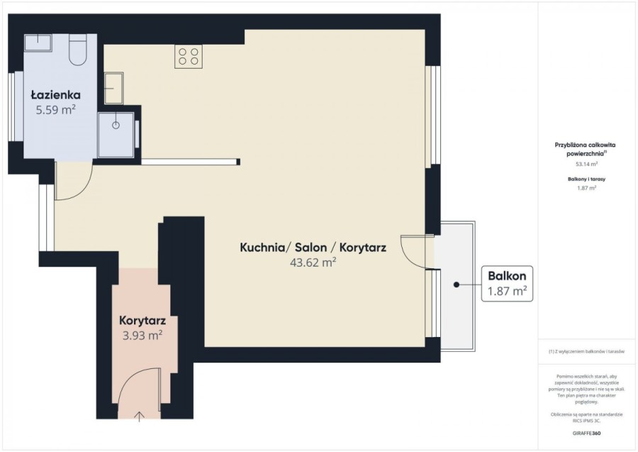 Warszawa, Śródmieście, Hoża, Wyjątkowe 50 m2 w znakomitej lokalizacji Hoża