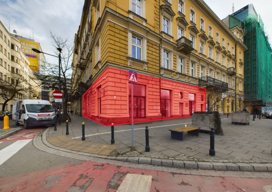 Warszawa, Śródmieście, Lokal handlowy, witryny, al. Jerozolimskie,centrum