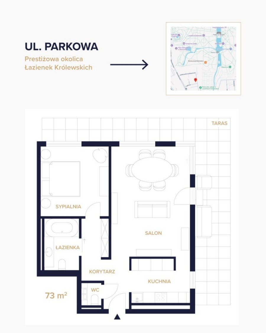 Warszawa, Śródmieście, Parkowa, Luksusowy apartament przy Łazienkach Królewskich