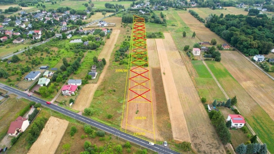 powiat wołomiński, Jasienica, Zabudowa jednorodzinna 840m2 gmina TŁUSZCZ