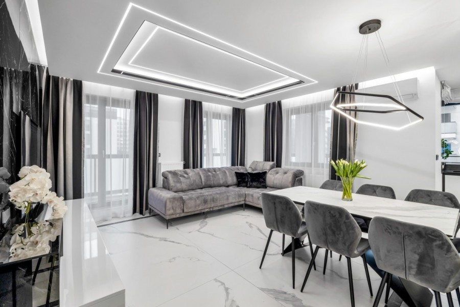 Warszawa, Wola, Jana Kazimierza, Elegancki dwupoziomowy apartament |2 Tarasy| Wola