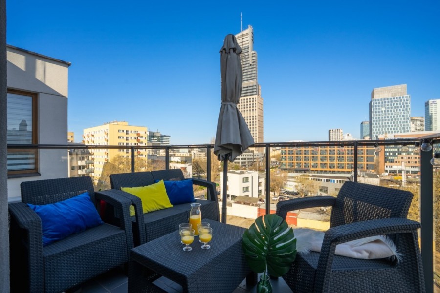 Warszawa, Wola Czyste, Jaktorowska, Apartamentowiec | Komfortowe | Widok na wieżowce