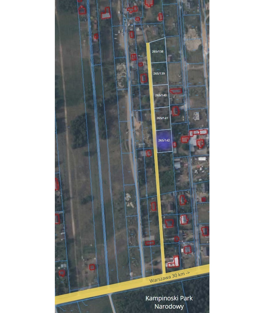 powiat nowodworski, Nowe Grochale, Działka budowlana 1007m2, Nowe Grochale