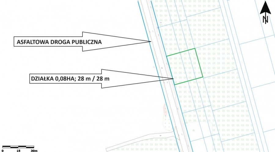 powiat wołomiński, Dąbrówka, Tadeusza Kościuszki, Działka budowlana w lesie - Dąbrówka