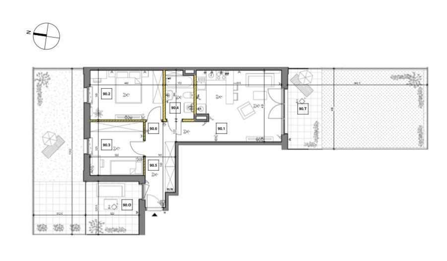 powiat piaseczyński, Piaseczno, Tukanów, Mieszkanie w stanie deweloperskim |2 tarasy| 61 m2