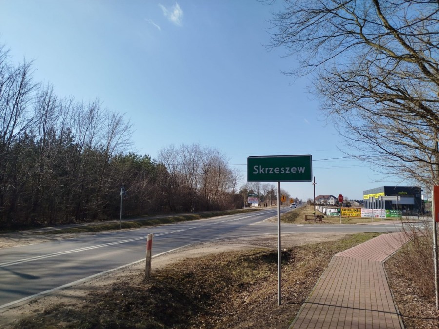 powiat legionowski, Skrzeszew, Kościelna, Atrakcyjna Działka, Usługi/Handel, tuż przy DW 631