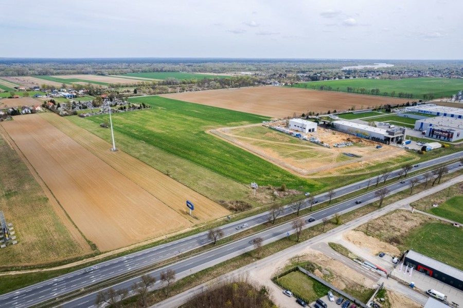 powiat nowodworski, Czosnów, Dobra, Działka usługowo produkcyjna