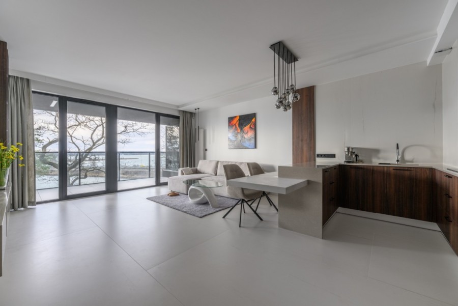 powiat legionowski, Zegrze, Oficerska, Elegancki Apartament z Widokiem na Zalew