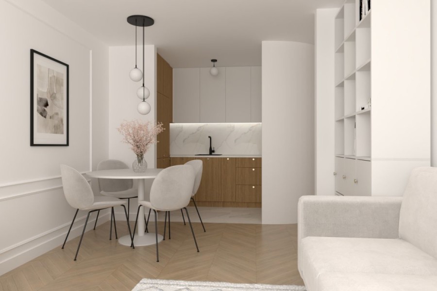 Warszawa, Mokotów, Czerniakowska, Mieszkanie 37,4 m2 - Czerniakowska