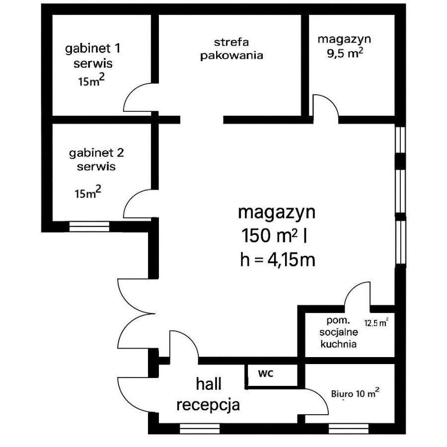 powiat Warszawa, Warszawa, Sarabandy, Ogrzewany magazyn z biurem niedaleko Puławskiej