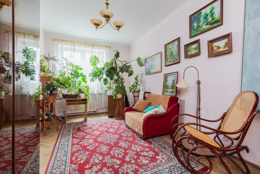 Warszawa, Praga-Południe, Zwycięzców, 61 m z balkonem na Saskiej Kępie