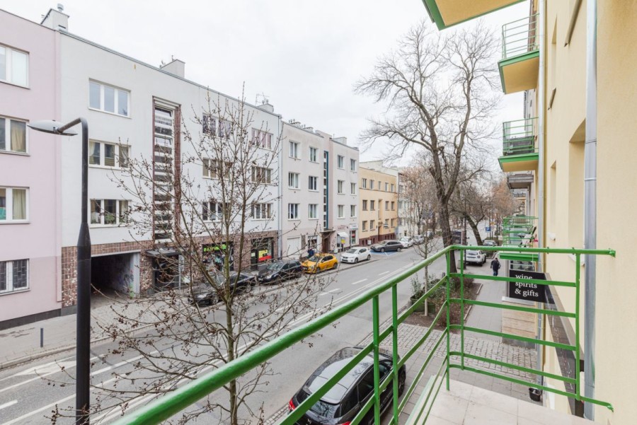 Warszawa, Praga-Południe, Zwycięzców, 61 m z balkonem na Saskiej Kępie