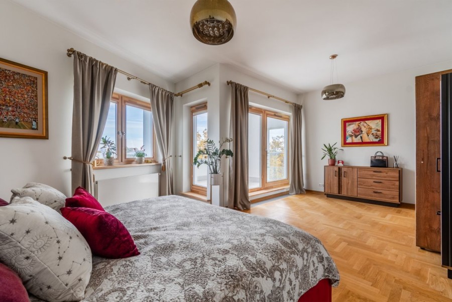 Warszawa, Mokotów, Biały Kamień, Penthouse z tarasem - osiedle Eko Park przy parku