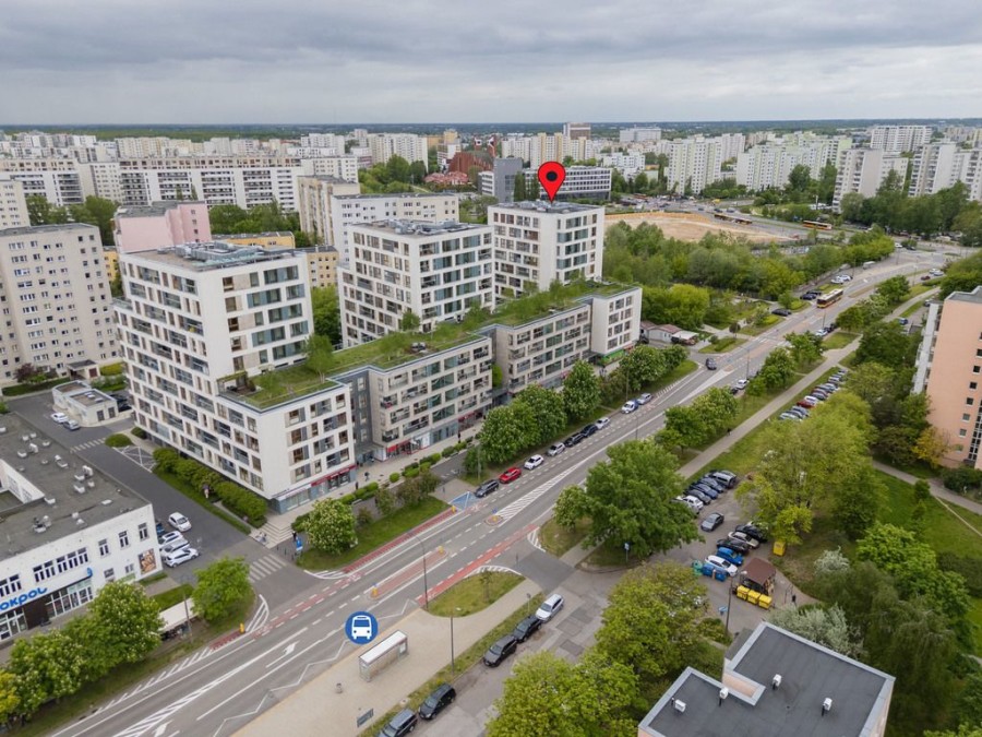 Warszawa, Ursynów, Cynamonowa, Cynamonowy Dom Na cichą stronę Garaż Metro