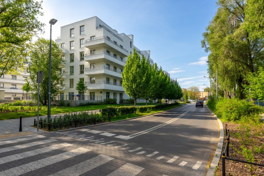 Warszawa, Praga-Południe, Dwa tarasy / Nowy budynek / Saska Kępa