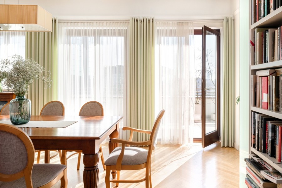 Warszawa, Śródmieście Muranów, Apartament z dużym tarasem i panoramą miasta