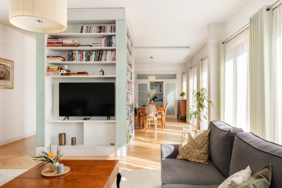 Warszawa, Śródmieście Muranów, Pokorna, Apartament z dużym tarasem i panoramą miasta