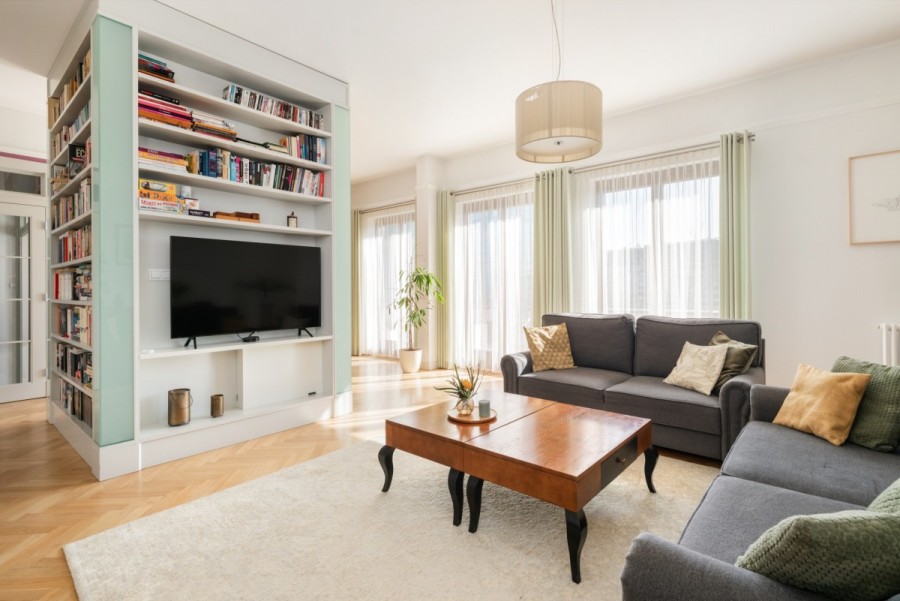Warszawa, Śródmieście Muranów, Pokorna, Apartament z dużym tarasem i panoramą miasta