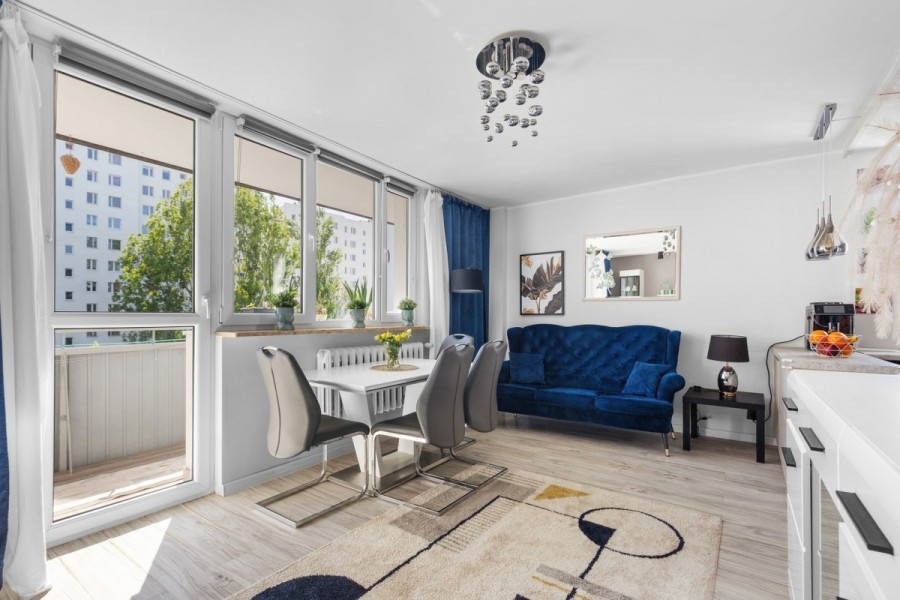 Warszawa, Targówek, Mokra, Metro Trocka 550m-Duży Balkon-Słoneczne