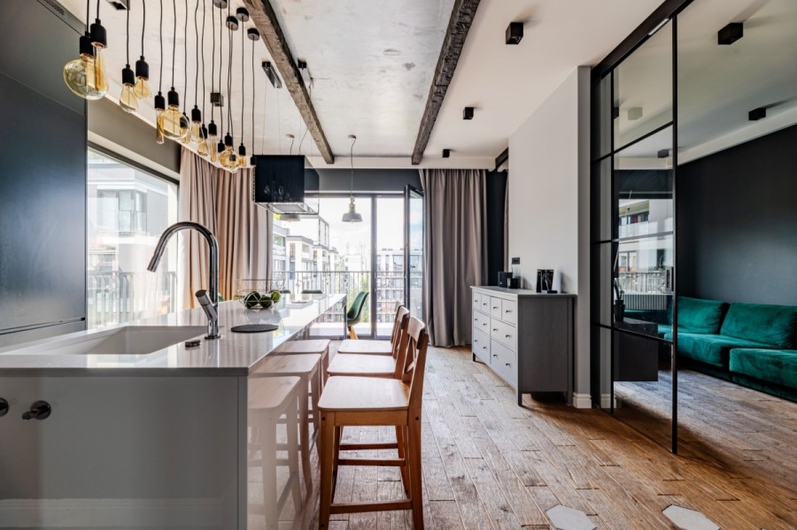 Warszawa, Żoliborz, Ludwika Rydygiera, Niezwykły penthouse na osiedlu SPlace