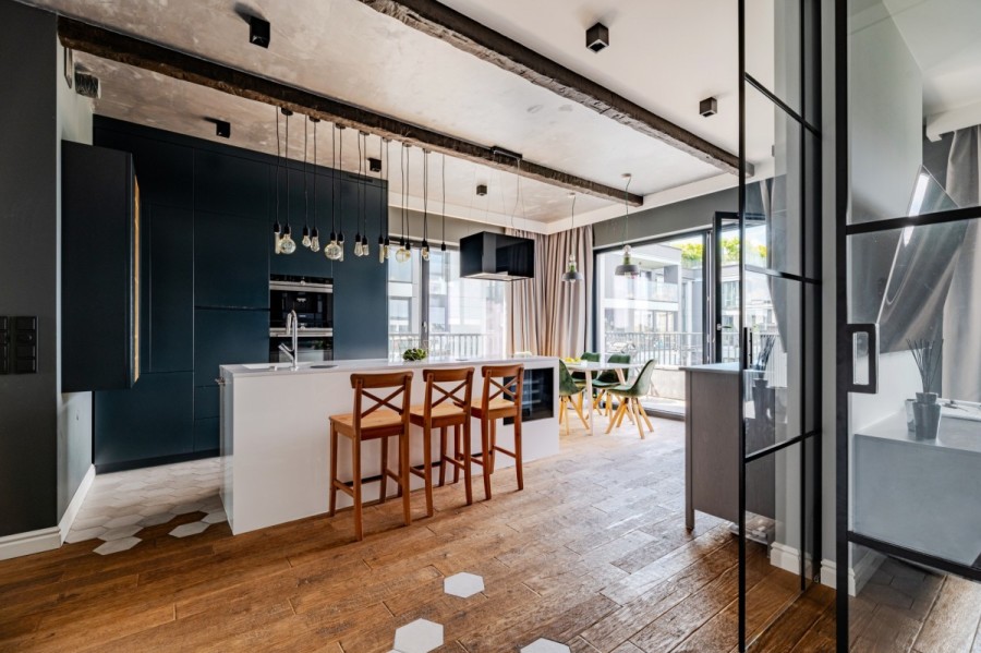 Warszawa, Żoliborz, Ludwika Rydygiera, Niezwykły penthouse na osiedlu SPlace