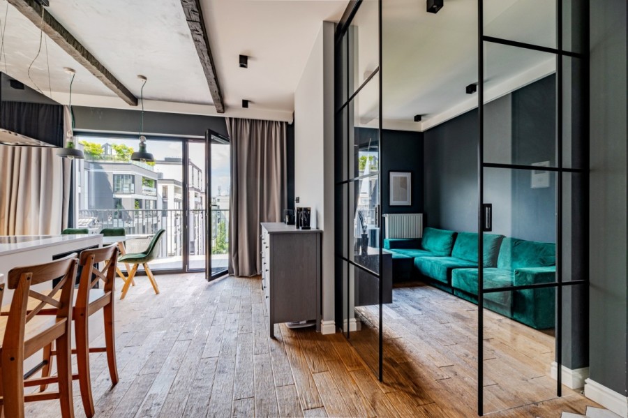 Warszawa, Żoliborz, Ludwika Rydygiera, Niezwykły penthouse na osiedlu SPlace