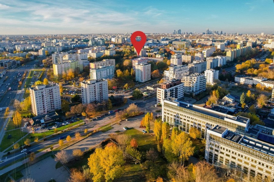 Warszawa, Mokotów Służew, 2 pokoje, wysoka kondygnacja, Służew