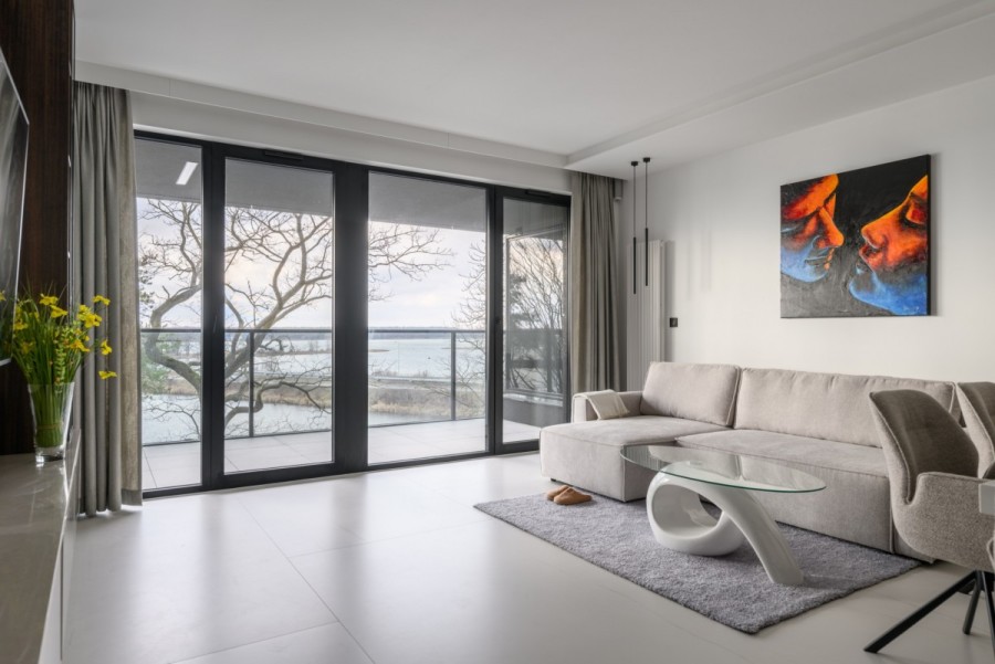 powiat legionowski, Zegrze, Elegancki Apartament z Widokiem na Zalew