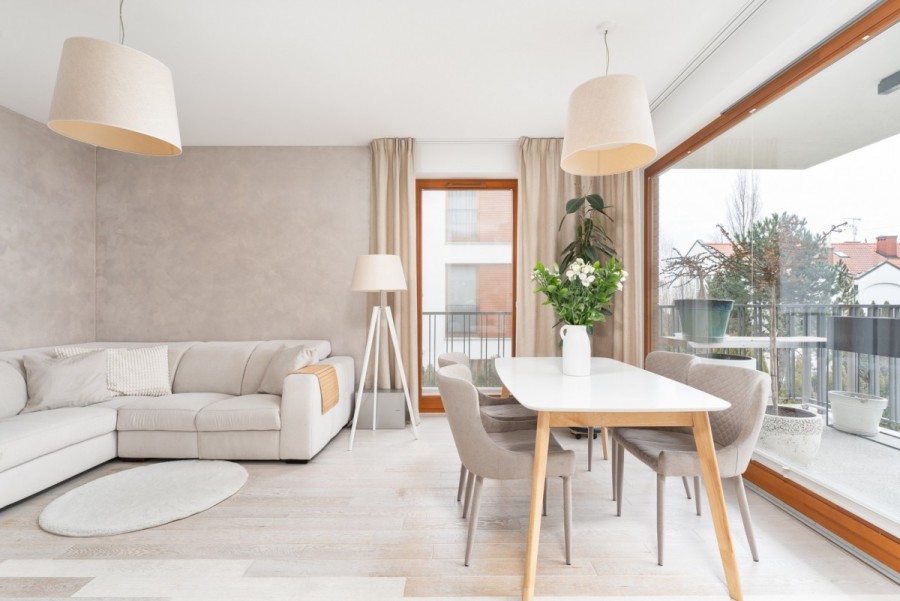 powiat Warszawa, Warszawa, Jasny, przestronny apartament na Zawadach