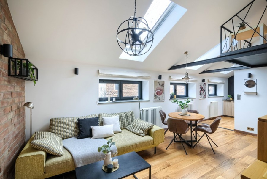 Warszawa, Praga-Północ, Prawdziwy loft | rejon Placu Konesera | umeblowane