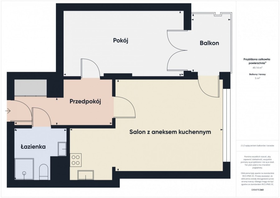 Warszawa, Żoliborz, Ludwika Rydygiera, Nowoczesny 2-pokojowy apartament na Żoliborzu!