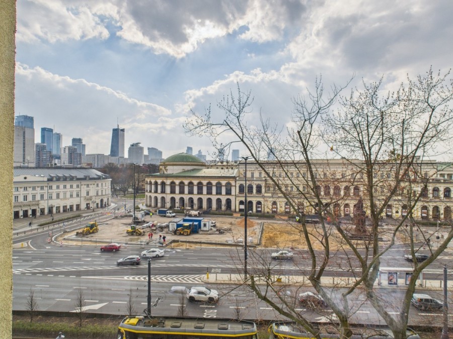 Warszawa, Śródmieście, Metro Ratusz 70m, spacer 3D, b. dobre ROI