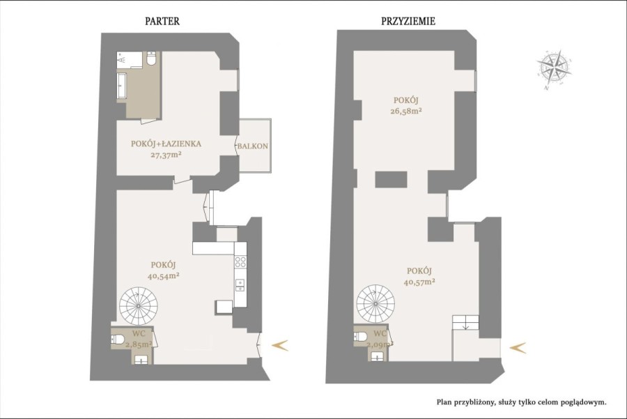 Warszawa, Śródmieście Południowe, Hoża, Apartament w kamienicy, 2 poziomy, także na biuro
