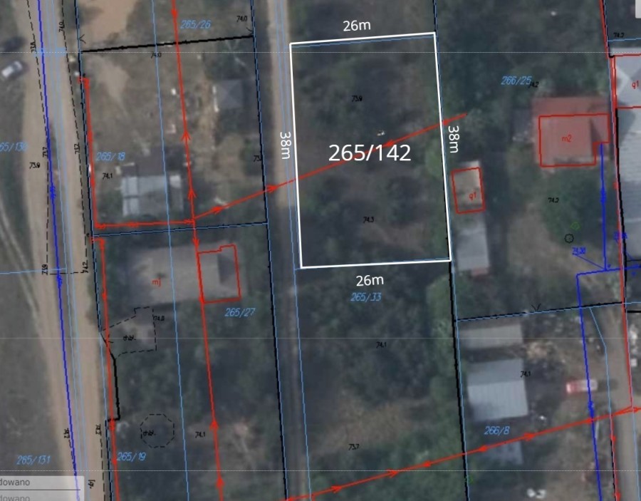 powiat nowodworski, Nowe Grochale, Działka budowlana 1007m2, Nowe Grochale