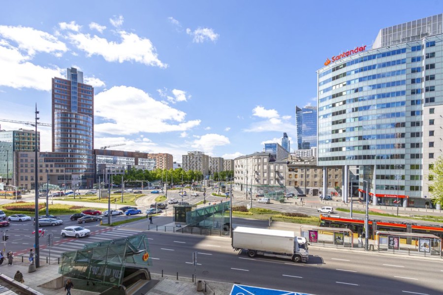 Warszawa, Śródmieście, Aleja Jana Pawła Ii, Urocza kawalerka | Rondo ONZ | CENTRUM
