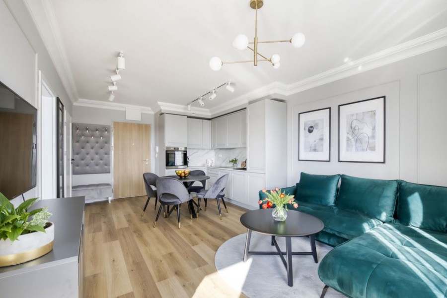 Warszawa, Praga-Południe Gocław, Wykończone, 2 pokojowe, w apartamentowcu!