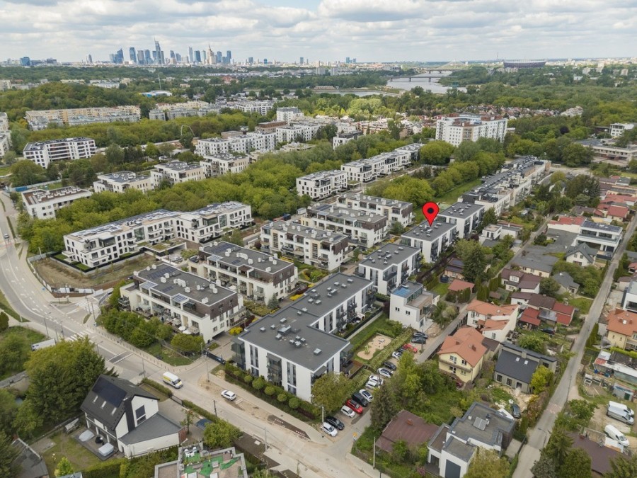 Warszawa, Mokotów, Bluszczańska, Mieszkanie z widokiem na nowoczesnym osiedlu/2 pok