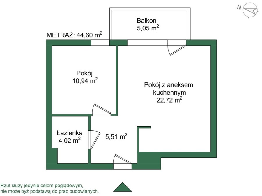 Warszawa, Mokotów, Bluszczańska, Mieszkanie z widokiem na nowoczesnym osiedlu/2 pok