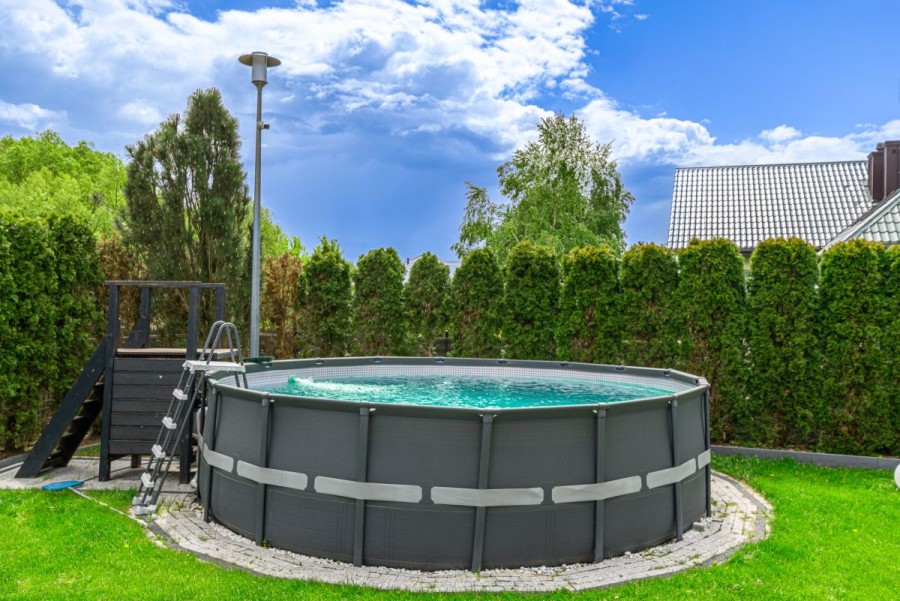 powiat wołomiński, Słupno, Nowoczesny dom z basenem i jacuzzi